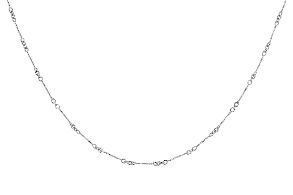 A292-51789: TWIST CHAIN (20IN, 0.8MM, 14KT, LOBSTER CLASP)