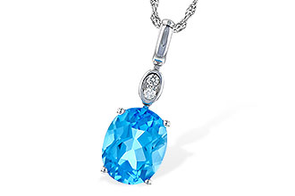 B208-89998: NECK 2.84 BLUE TOPAZ 2.87 TGW (10x8MM BT)