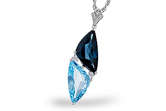 B293-39052: NECK 6.87 BLUE TOPAZ 6.97 TGW