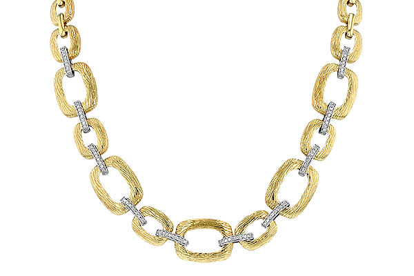 C025-19079: NECKLACE .48 TW (17 INCHES)