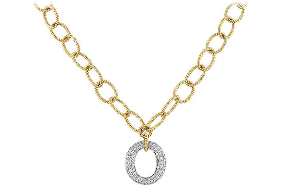C208-83579: NECKLACE 1.02 TW (17 INCHES)
