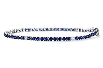 C293-38161: BRACELET 3.27 TW SAPP 3.52 TGW (7")