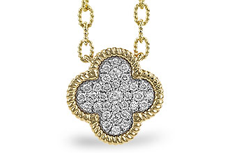 E292-54506: NECKLACE .32 TW (18")