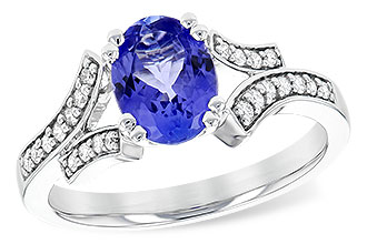 G208-89088: LDS RG 1.15 TANZANITE 1.30 TGW