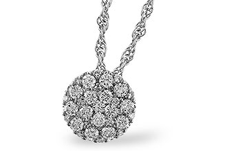 G293-39915: NECKLACE .25 TW