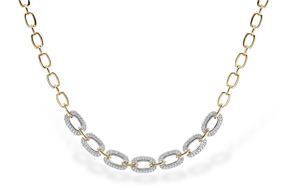 H292-47206: NECKLACE 1.95 TW (17 INCHES)