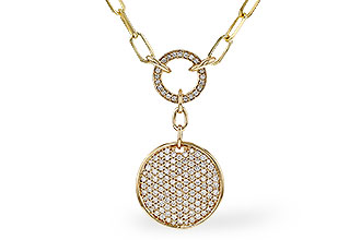 M293-39024: NECKLACE .92 TW (17")